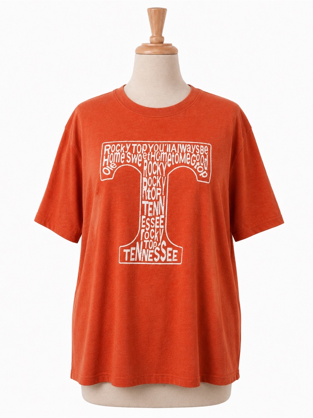 UT Tennessee Volunteers T-shirt Orange White Power T Rocky Top Women’s XL VOLS